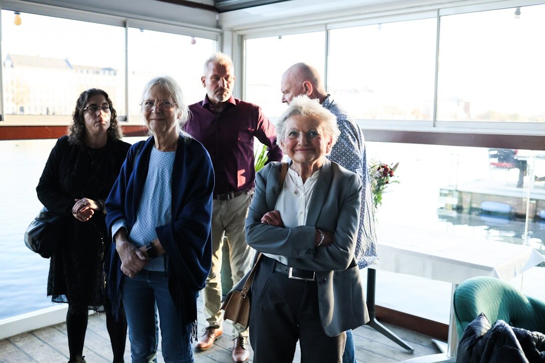group of happy seniors