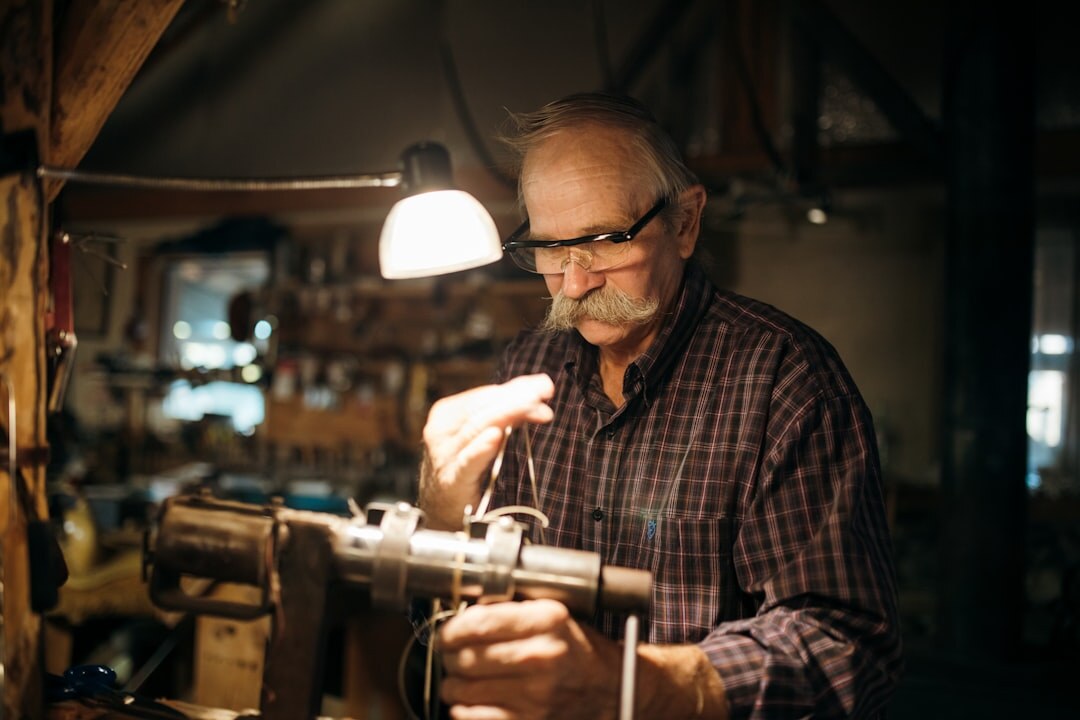 seniors in workshop