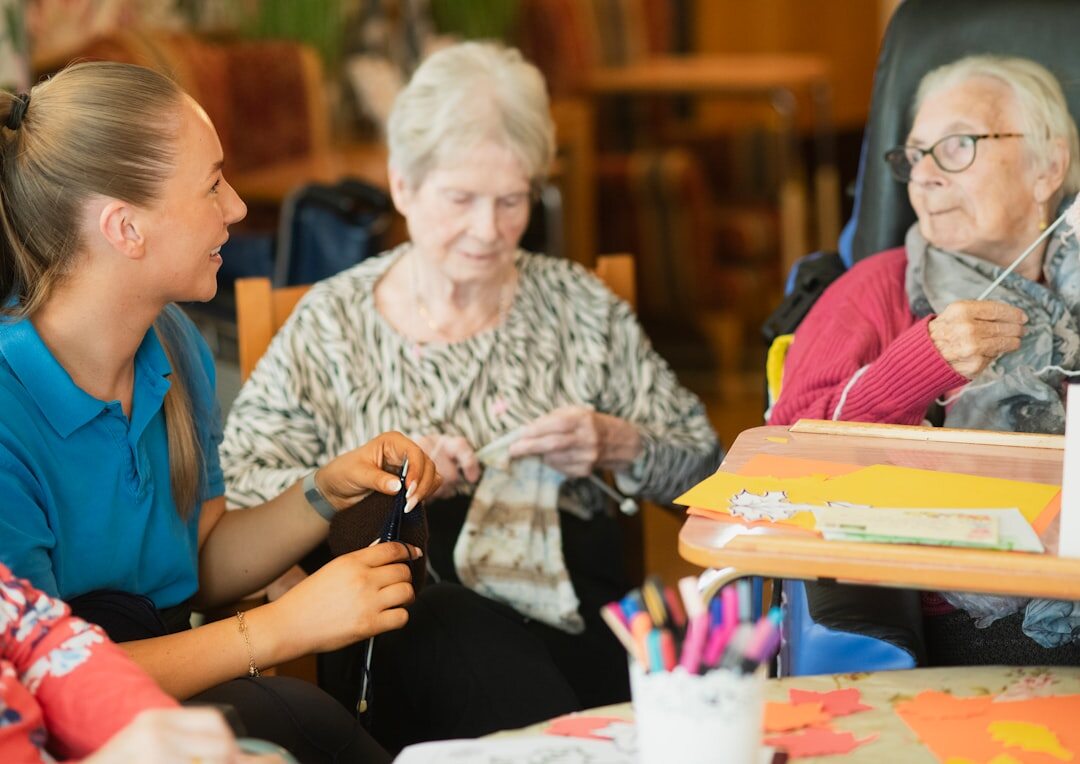 seniors crafting workshop
