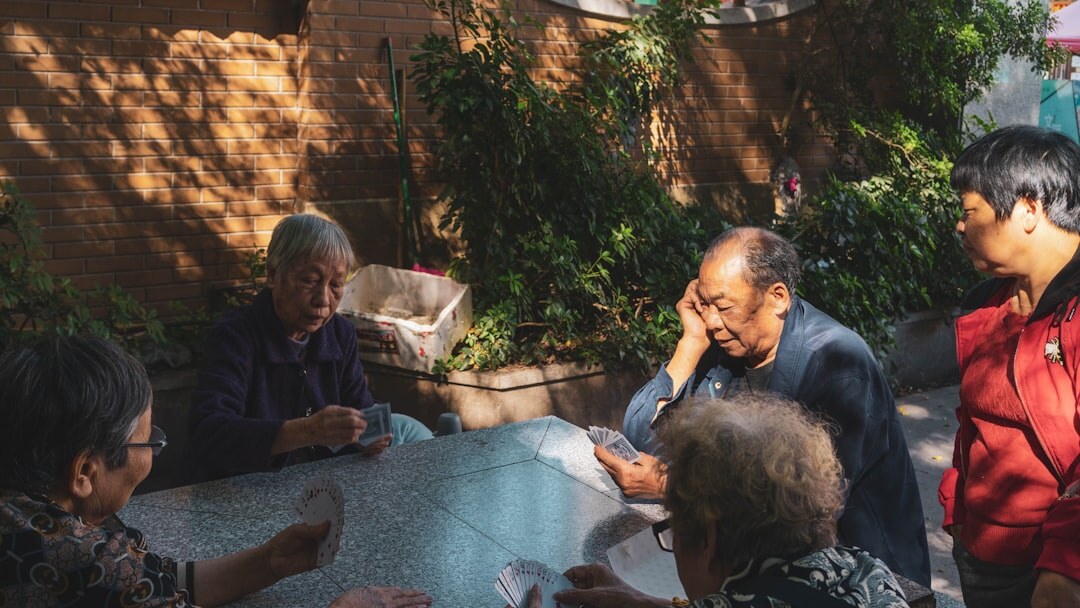 group of seniors meeting